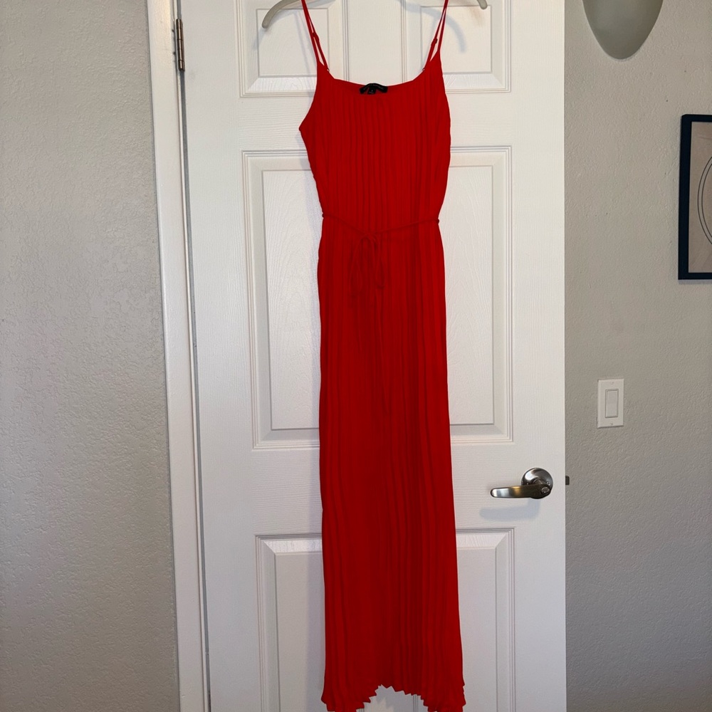 Banana Republic Vibrant Red Maxi Dress